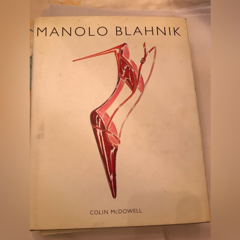 Manolo Blahnik book hardback authentic autographed with gift sheet